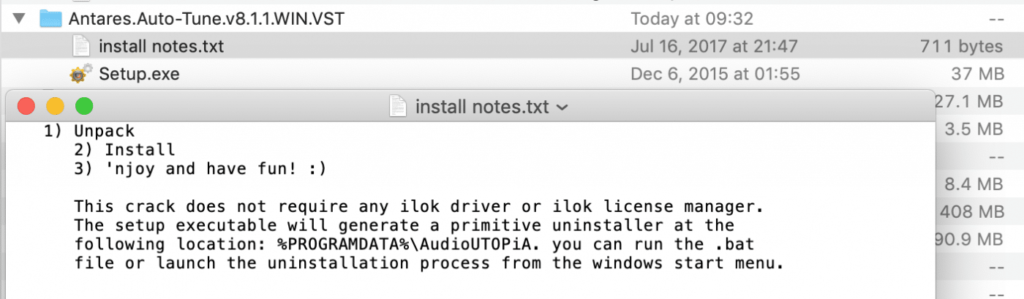 i need autotune 8.1 license hacked for mac