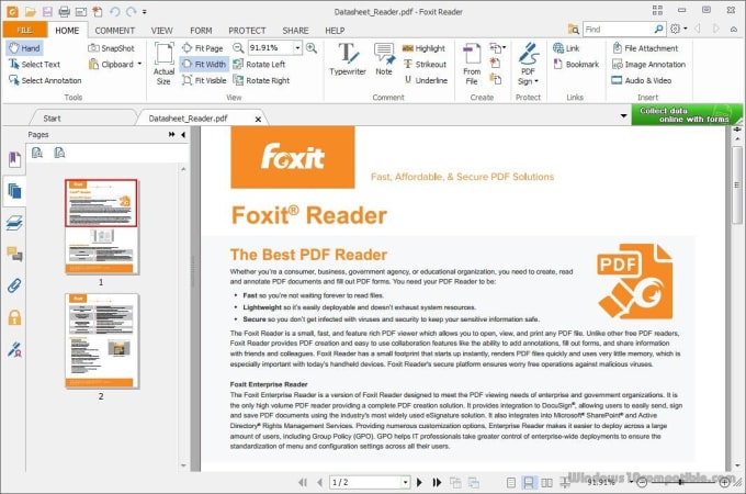 Foxit Reader 11.2.2 Crack + Activation Key Full Version 2022 Download